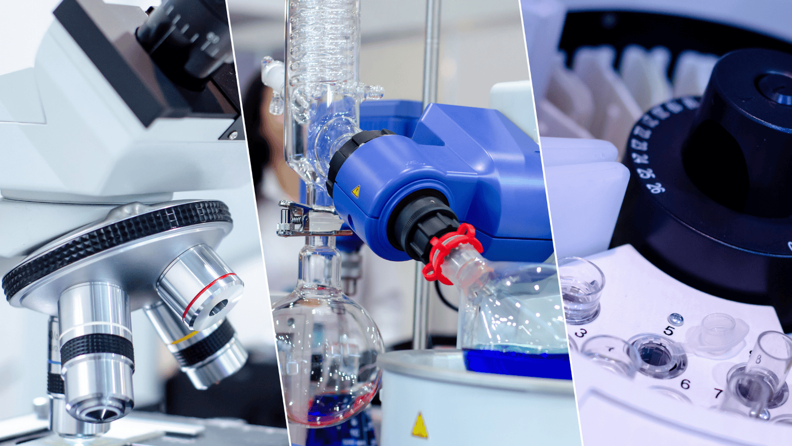 Modern laboratory equipment used in infectious disease diagnostics