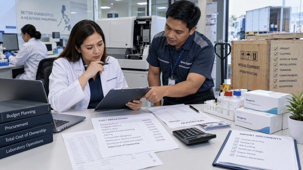 local distributor vs direct import for lab equipment